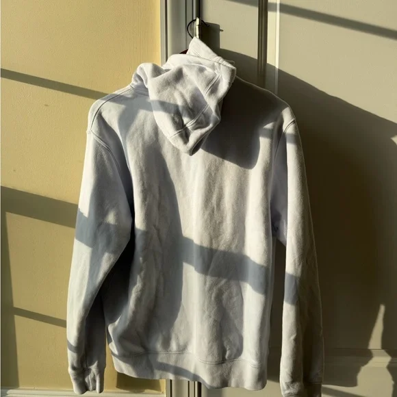 Nike Men’s Club Fleece-Light Blue Hoodie - Picture 4 of 4